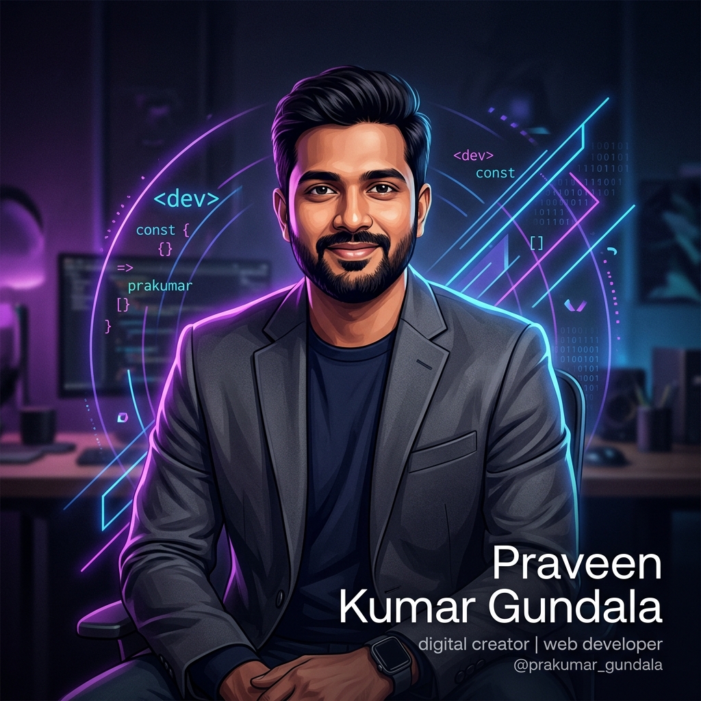 Praveen Kumar Gundala — Digital Creator